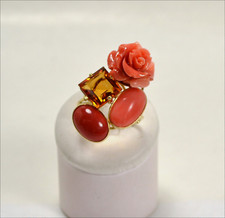 ANELLO IN ORO GIALLO 18 kt CON