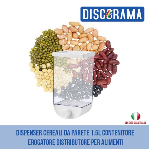 Dispenser cereali parete - dispenser,
