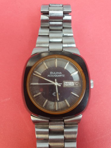 Rare bulova accuquartz ceramic - rare,