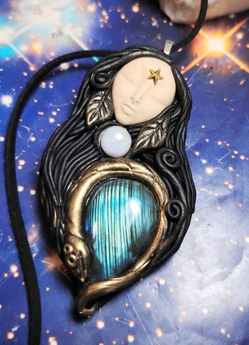 Collana con ciondolo yage - ciondolo,