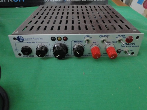 Summit audio mic preamp - audio,