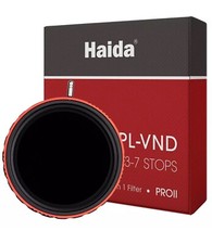 Haida PRO II CPL-VND 2 in 1 Filter, Variable ND 3-7 Stops CPL, 67mm