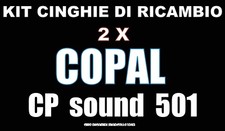 KIT CINGHIE DI RICAMBIO 2 x