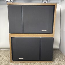 PER RICAMBI O RIPARAZIONE Altoparlanti Stereo Bose 201 Serie III Nero Cablato Sinistro Destro