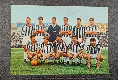 Cartolina squadra calcio - squadra,