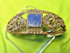 ANTIQUE SILVER BRACELET DRAGON