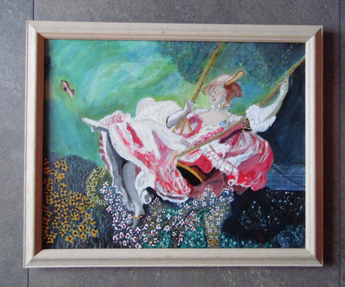 Ritratto ragazza altalena - ragazza,