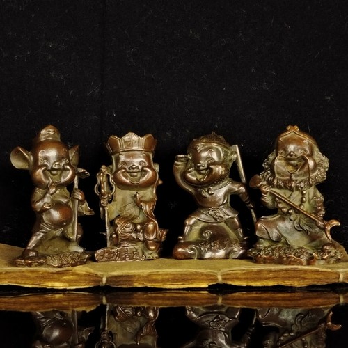 Chinese bronze western journey - bronze,