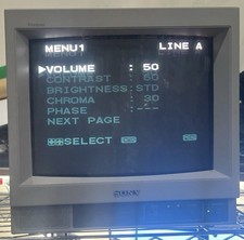 SONY SSM-14N1U MONITOR VIDEO