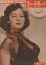 4 RIVISTE, PARIS HOLLYWOOD 62-1949 AVA GARDNER, ALEX SMITH, TEMPO 24-1959