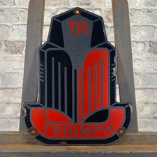 Insegna smaltata TRIUMPH da