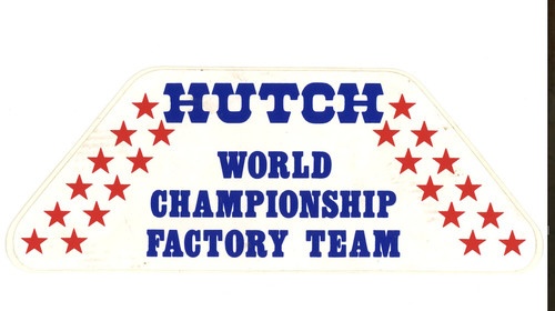 Adesivo hutch bmx - adesivo,