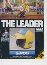 advertising Pubblicità-CASCO MOTO MDS M 85 '84-HELMETS VINTAGE MOTOCROSS