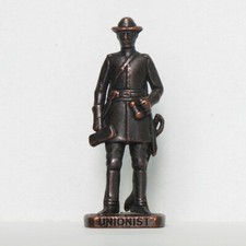 KINDER / SOLDATINI SERIE: UNIONIST SCAME FIG. 1 40MM / BRUNITO