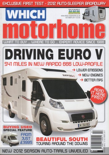 Which motorhome october 2011 - which,