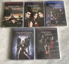 DVD "THE VAMPIRE DIARIES" STAGIONI 1,2,3,4,5 DI CUI 3 SIGILLATE VENDITA WB ITALY