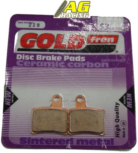Goldfren rear brake pads - s3,