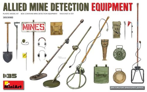 Attrezzatura rilevamento mine