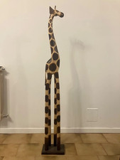 Giraffa decorativa legno - giraffa, in