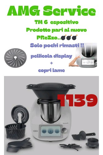 Bimby tm6 come nuovo bianco - come,
