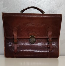 Borsa ufficio in pelle vintage
