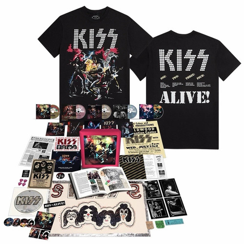 Kiss alive 50th anniv - kiss, alive!