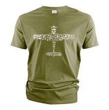 T-shirt uomo aerei aerei aviazione magliette pilota regali aerei magliette