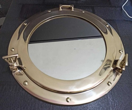 Specchio ottone lucido - specchio,