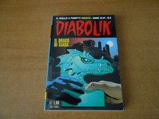 fumetto noir DIABOLIK anno