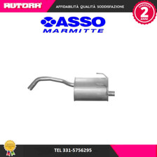 Marmitta terminale scarico