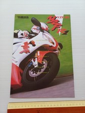 Yamaha YZF R1 1000 1998 depliant italiano originale