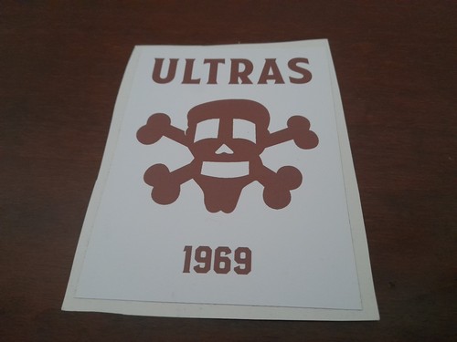 Adesivo sticker ultras granata - adesivo,