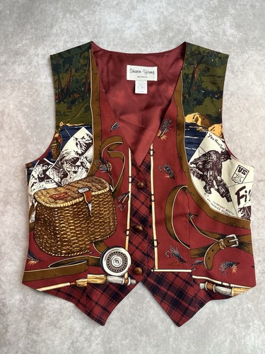 Gilet pesca mosca - mosca, vintage