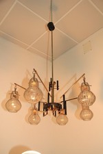 Lampadario vintage anni 1950