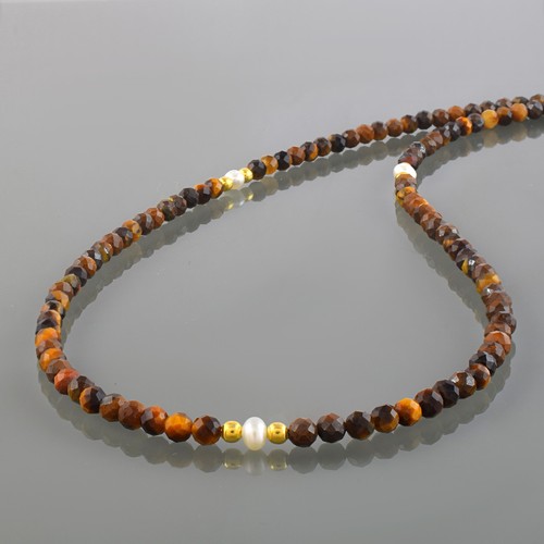 Collana infilata fatto mano - fatto, a