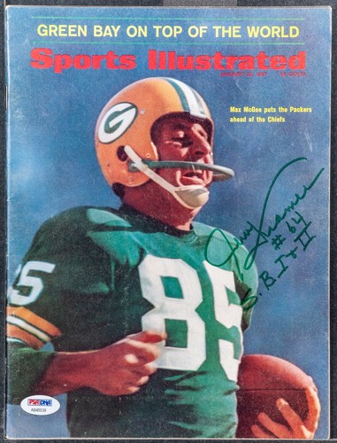 Autografo jerry kramer 1967 - autografo,
