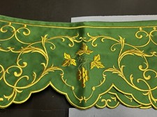 BORDO VERDE PER TOVAGLIA DA