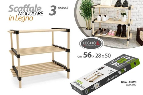 Scaffale modulare basso - scaffale, 3