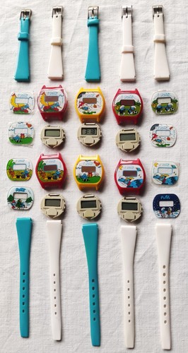 Puffi orologio lcd kit ricambi - orologio,