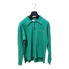 Calvin Klein Jeans Maglia T-Shirt maniche Lunghe Taglia M Colore Verde in Cotone