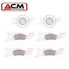 KIT DISCHI + PASTIGLIE FRENO ANTERIORE PER FIAT PANDA 141  4X2 E 4X4