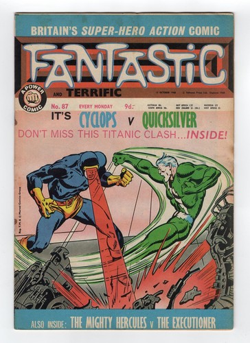 1968 marvel men 45 - marvel, origin