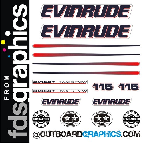 Evinrude 115 aficht - evinrude,