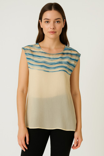 Camicia smanicata donna - smanicata,