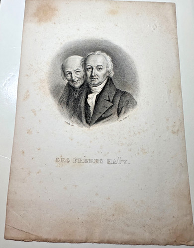 Antique engraving haüy - antique,