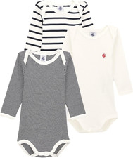 Body a Righe a Maniche Lunghe