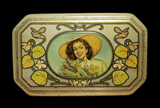 Antica Rara Scatola Latta