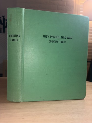 They passed this way countiss - way,