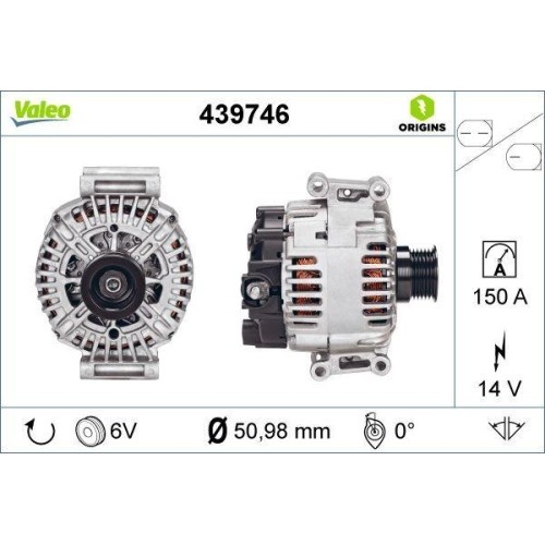 Generatore valeo 439746 - generatore,