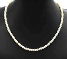 Vintage 1980s Italy 18K White